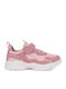 Memory Kids Sneakers with Hoop & Loop Closure Pink