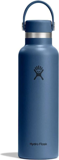Hydro Flask Standard Flex Cap Thermos Bottle 621ml Harbor Blue