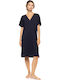 Pink Label Summer Women's Nightgown Yacht Blue
