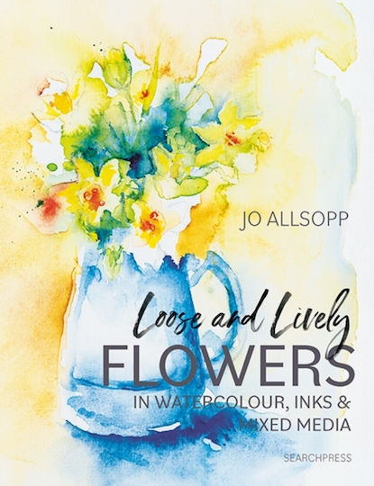 Loose And Lively Flowers In Watercolour, Inks & Mixed Media - Search Press Ltd - Paperback / Softback