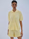Ανδρική Ζακέτα Πλεκτή Yellow