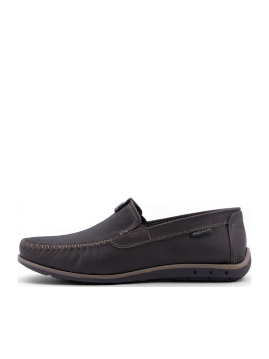 Pegada Ανδρικά Loafers σε Καφέ Χρώμα