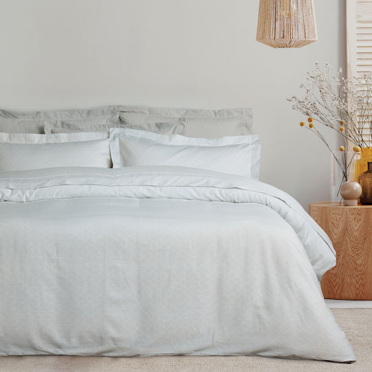 Das Home 1725 Комплект Чаршафи King Size 260x280см Сиви (4 броя)