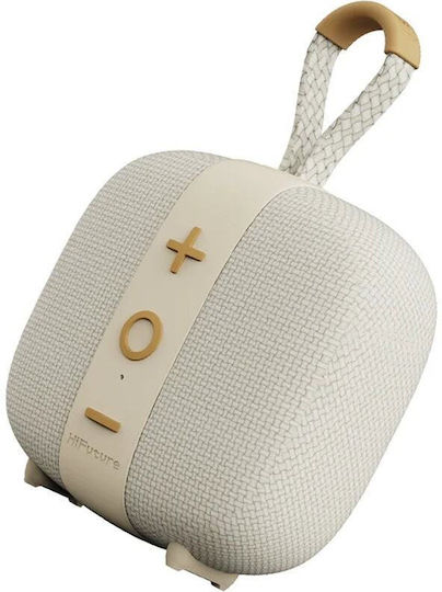 HiFuture LINO S Waterproof Bluetooth Speaker 12W with Battery Life up to 10 Hours Beige