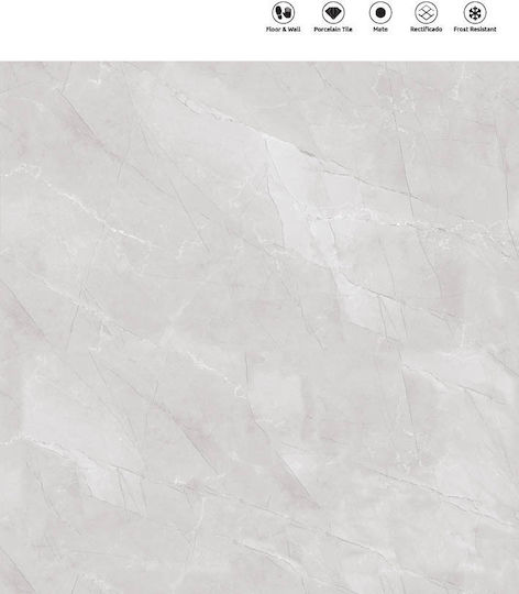 LV Granito Fliese für Innenbereich Boden Glänzende Oberfläche 120x120cm Weiß