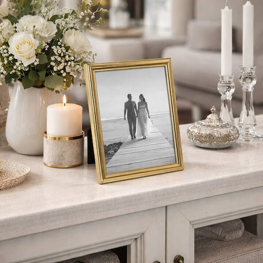 Galifas Metallic Photo Frame With Gold Frame