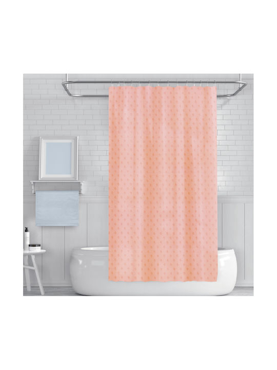 Lucktora Shower Curtain 180x180cm Gray