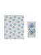 Disney Nursery Swaddling Blanket Stitch Fleece Coral with Animal 75x100cm 2 Pieces