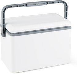 Costway Tragbares Isotherm Kühlschrank Hartschale 12 L Bequemer Griff Wasserdichtes Weiß 31,5 X 29 X 48,5 Cm Gp11786wh
