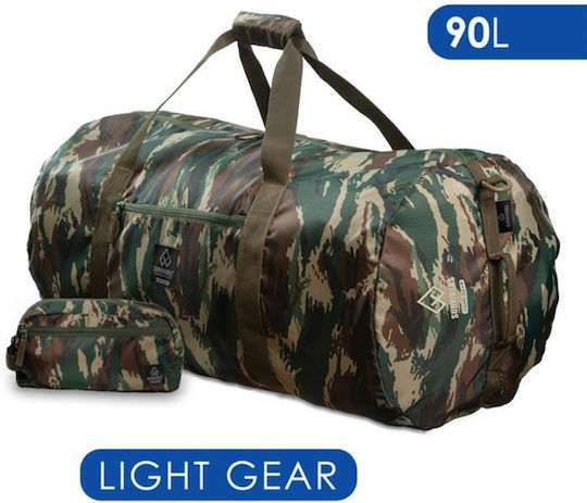 Survivors Bag Στρατιωτικό Σακίδιο Ταξιδίου από Πολυεστέρα Ελληνική Παραλλαγή 90lt