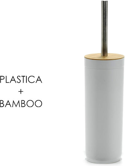 General Trade Perie de Toaletă din Plastic pentru Baie Albă