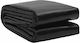 vidaXL Black Pool Cover Protective Cover