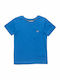Kids Short-Sleeved Top Blue