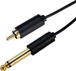 Cabletime AV323-11RCAG 6,3 Mm De Sex Masculin - RCA De Sex Masculin 1,8 M