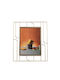 Zen Collection Metallic Photo Frame With Gold Frame