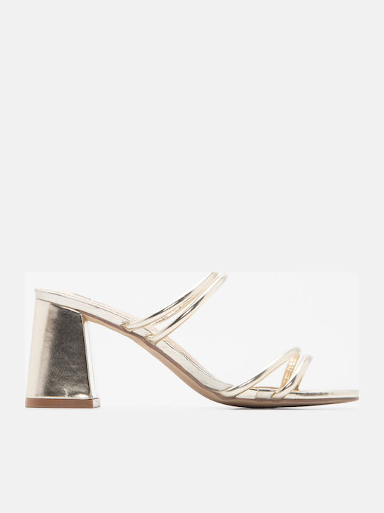 Luigi Gold Sandals