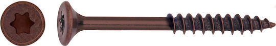 Lux Tools MDF Винт с Диаметър M4mm 25 Бройки Фрезована