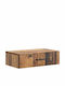 Wooden Console with Aged Wood M59xW34.5xH17 cm