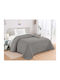 Adam Home Gloria Coverlet Single Microfiber Gray 160x240cm