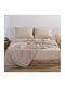 Lucktora Σεντόνι King Size με Λάστιχο 180x200+30εκ. 1