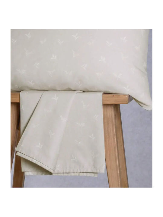 Melinen Spring Set Bed Sheet with 2 Pillowcases...