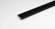 Pvc Corner Profile 40x10mm/1m Black Satin