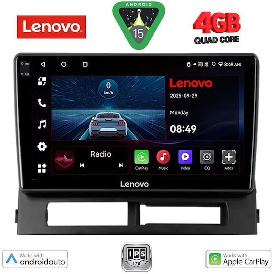 Lenovo Car Audio System for Toyota Prius 2003-2009 with Clima Bluetooth USB WiFi GPS Apple CarPlay Android Auto with 9" Touch Screen