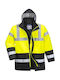 Portwest Portwest Arbeitsjacke Reflektierend mit Kapuze Blau