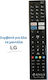Anga Compatible Free Remote Control for LG TVs