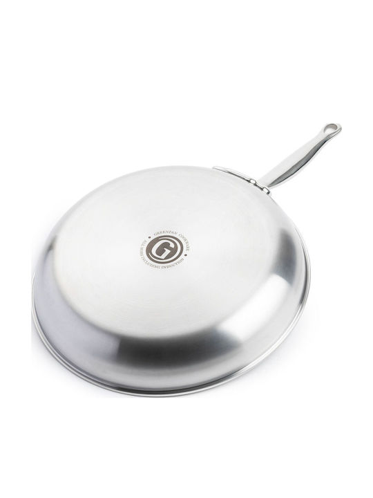 Green Pan Тиган от Неръждаема Стомана с Керамично Покритие 24cm