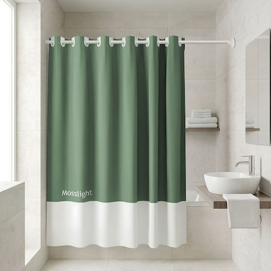 Estia Κουρτίνα 180x200cm Mosslight 02-40291 Estia Κουρτίνα 180x200cm Mosslight 02-40291