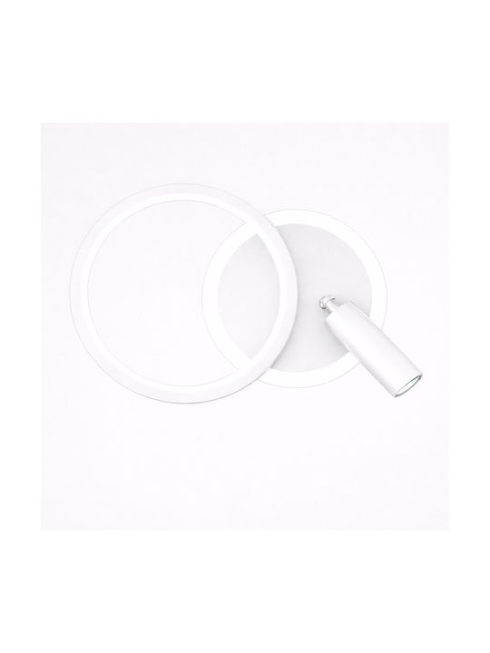 VenCore Modern Wall Lamp with Integrated LED and Adjustable White Light