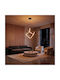 kelvo Kiboo White LED Ceiling Light with Warm to Cool White Light 40x40x40cm
