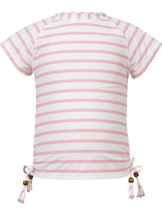 Snapper Rock Παιδικό Μαγιό Μπλούζα Pink Stripe Snapper Rock Παιδικό Μαγιό Μπλούζα Pink Stripe