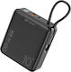 Tracer Scout Power Bank 10000mAh 22.5W με Θύρα USB-A και Θύρα USB-C Power Delivery Μαύρο