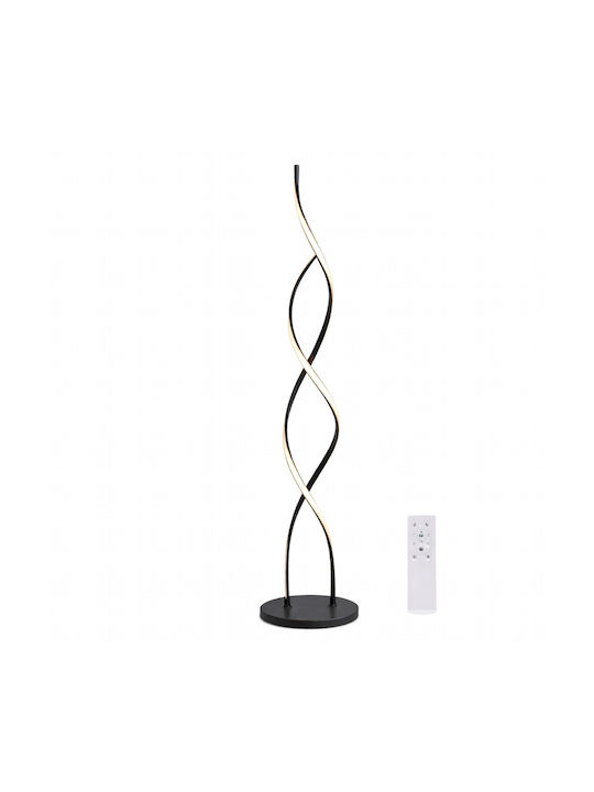 VenCore LED Stehlampe Υ125xΜ25cm mit Warm zu kühlem Weiß Schwarz VenCore LED Stehlampe Υ125xΜ25cm mit Warm zu kühlem Weiß Schwarz