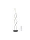 VenCore LED Lampadare De Podea Înălțime 105xLungime 25cm Cu Bianco Reglabil Negru