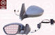 Electric Heated Electric Folding Painted Mirror with LED Signal & LED Safety Light & Blis Sensor 14 Pin A Quality Convex Glass Opel Corsa F 19 98260176xt Right 1 Pc