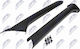Front Windshield Frame Set Land Rover Discovery II 1998-2004 4.0l SUV Land Rover Discovery II 1998-2004 2.5l SUV