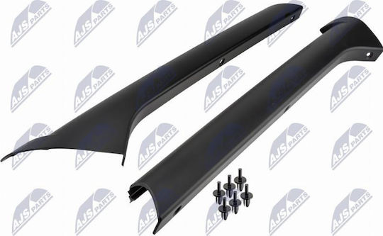 Front Windshield Frame Set Land Rover Discovery II 1998-2004 4.0l SUV Land Rover Discovery II 1998-2004 2.5l SUV