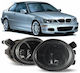 Diederichs 245086 Прожектори За Мъгла BMW E46 98-05 M-tech M3 и E39 95-03 M-tech M5 Пушени 2 Броя