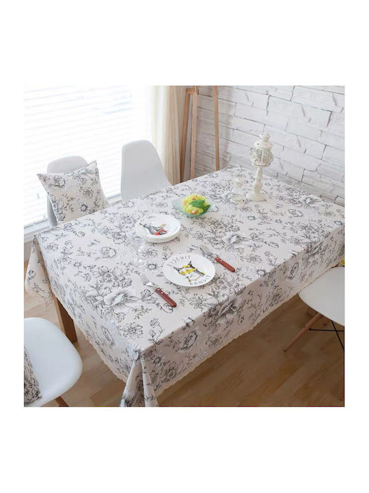 Lucktora Tablecloth Pattern-1 140x140cm