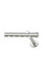 MRShome Toledo One-Way Metallic Curtain Track in Silver Colour 160cm MRS902NS160S