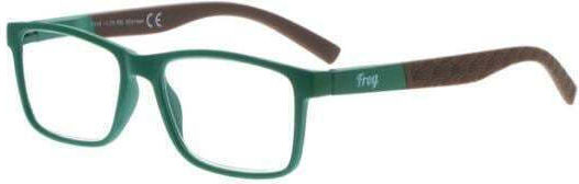 Frog Optical Reading Glasses +1.25 in Green Color