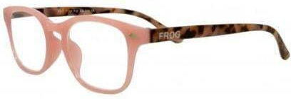 Frog Optical Lesebrillen +1,25 in Rosa Farbe