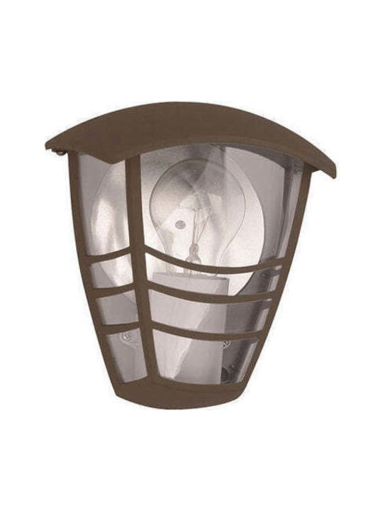 Garden Wall Light Black E27 Max.60w Belight
