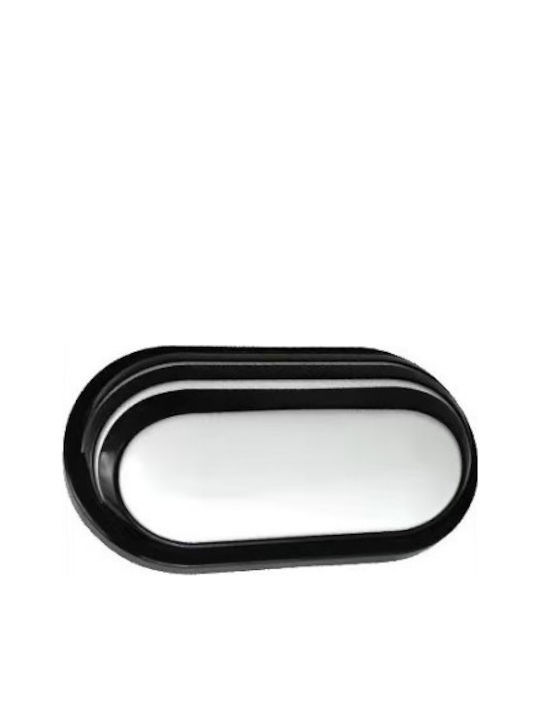 Ax322/214bk Outdoor Led Wall Light Warm Light 3000k Ip65 Black