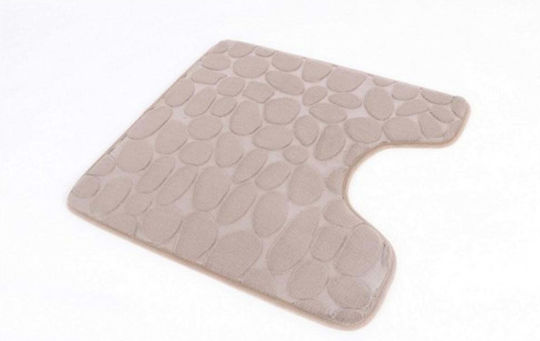 Inter Ceramic Бански Килим Мемори Пяна Тоалетна Бежов 50x50см