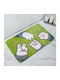 Toni bad Bath Mat Green 40x60cm