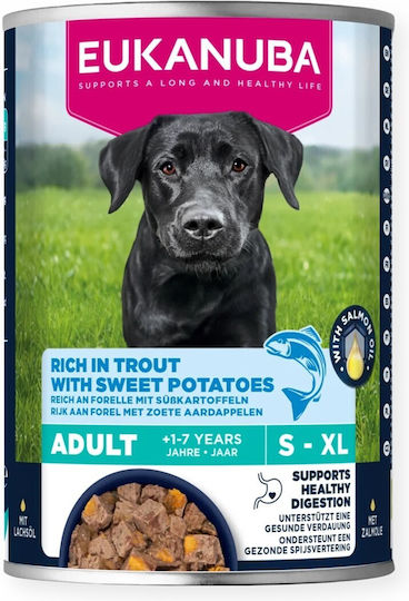 Eukanuba Течна Храна За Кучета с Картофи и Риба Без Зърнени Храни 400гр